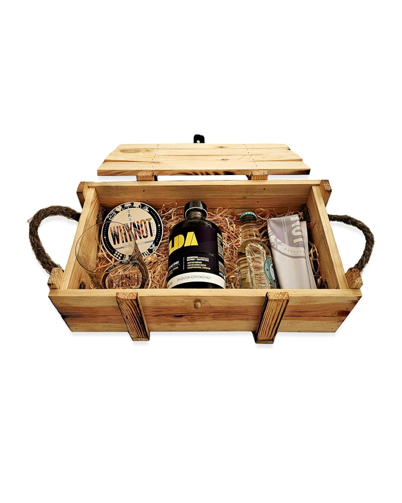 Bundle GMTJ Glas WYLDA Tonic Holzkiste