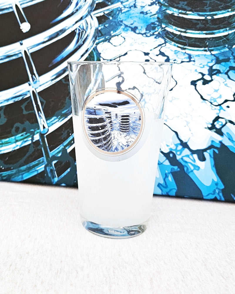 Bundle In The Freezer (ITF) Designglas + Wandbild