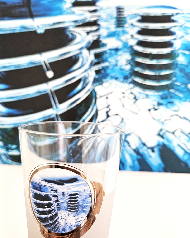 In The Freezer (ITF) Design Glass + Wall Mural Bundle
