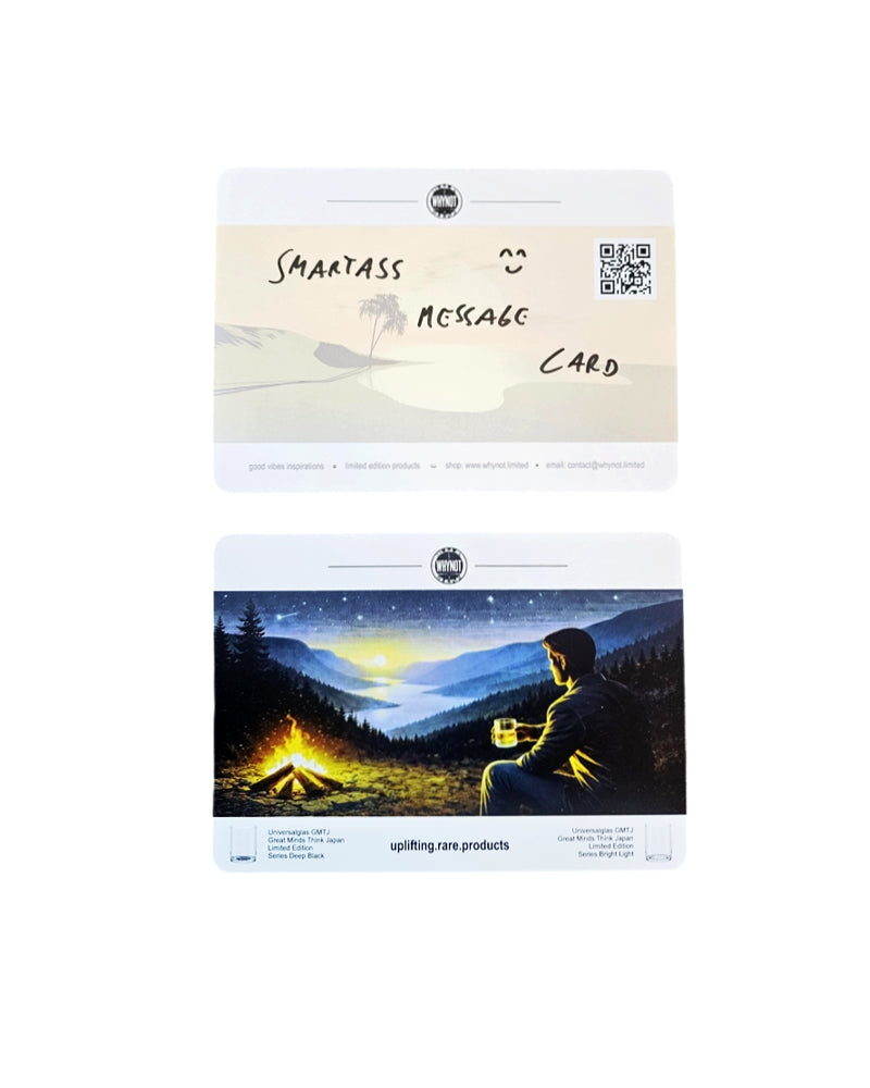 Sunset Smartass Message Card