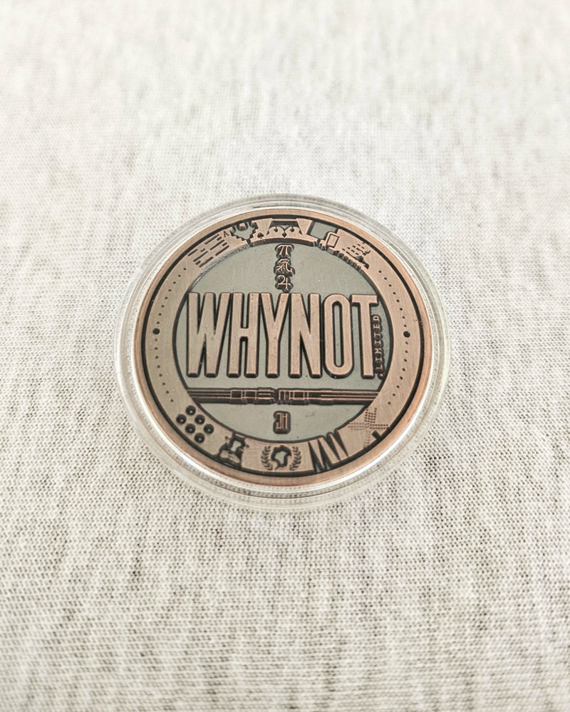 WHYNOT Coin Decision Maker Series 1 Limited 150 mit Seriennummer 69