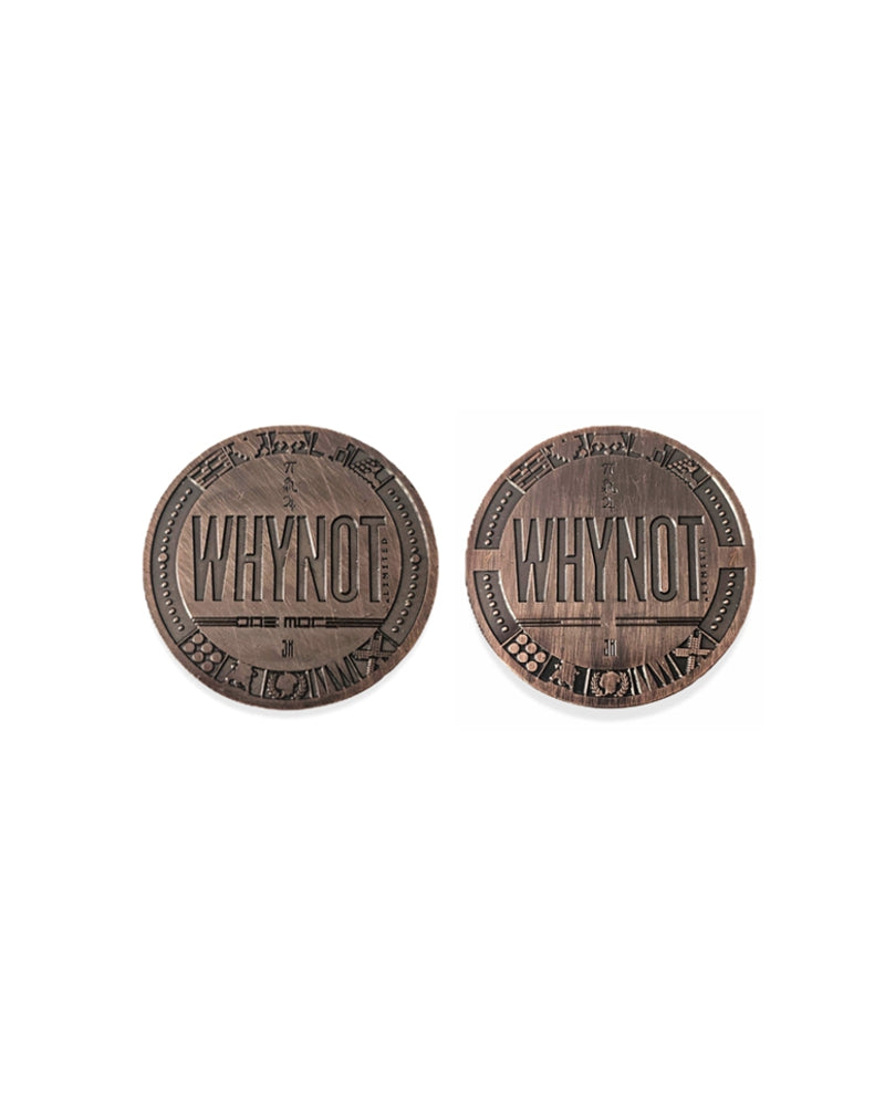 WHYNOT Coin Decision Maker Series 0 Limited 1 mit Seriennummer 1/1