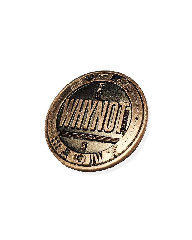 WHYNOT Coin Decision Maker Series 1 Limited 150 mit Seriennummer 69