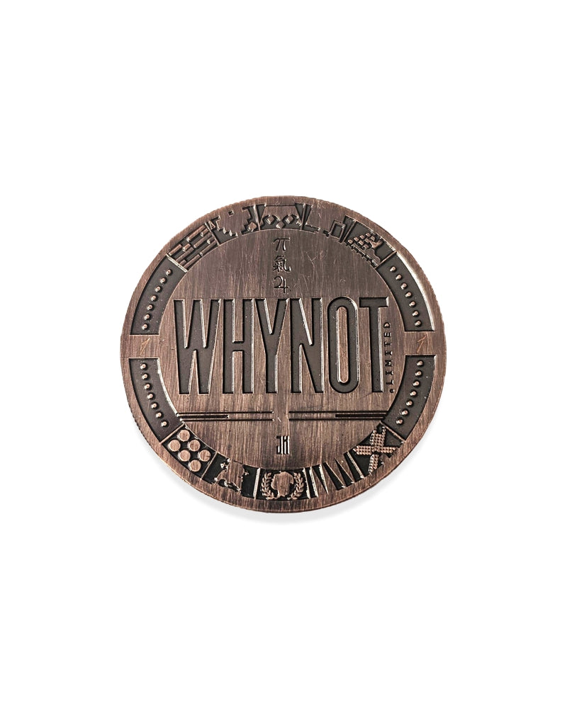 WHYNOT Coin Decision Maker Series 0 Limited 1 mit Seriennummer 1/1