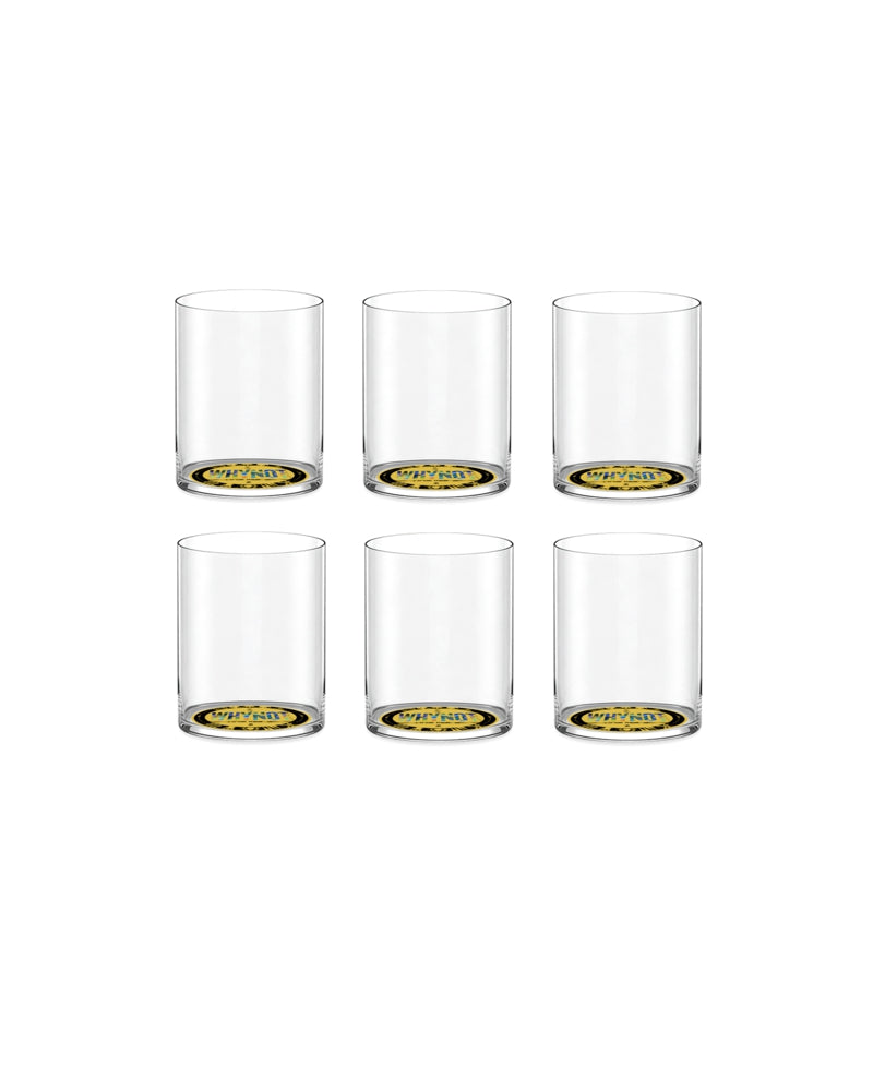 6er Set Universalglas GMTJ - Great Minds Think J - Series 3 Club Edition Golden Aura