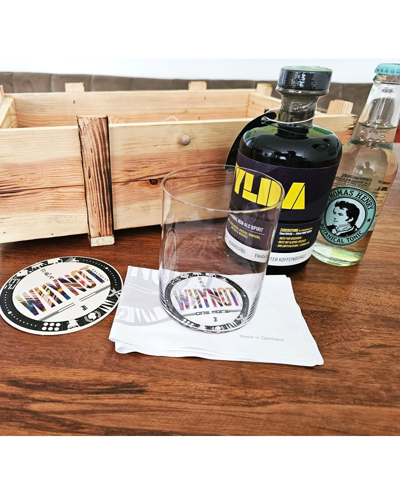Bundle GMTJ Glas WYLDA Tonic Holzkiste