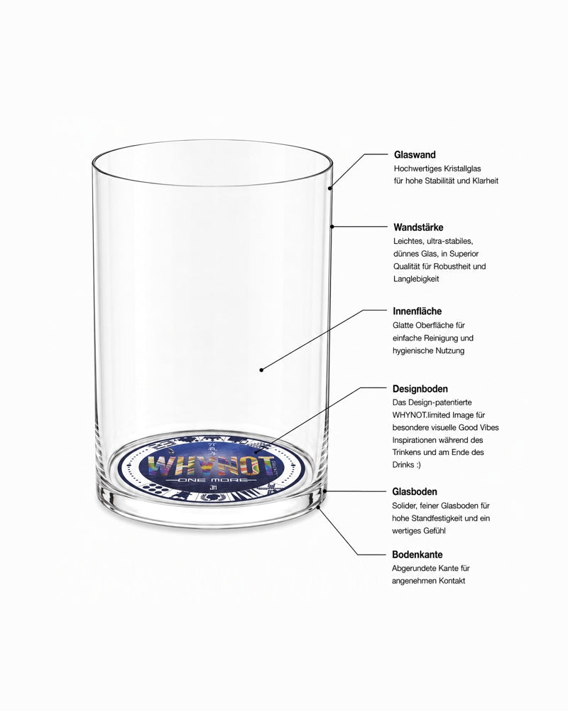 Universal glass Great MInds Think Japan (GMTJ) X-Promo Series Deep Blue