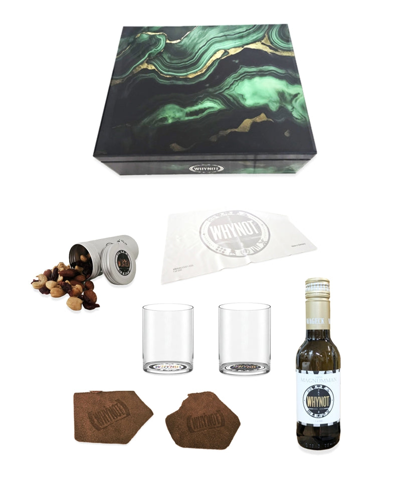 Bundle GMTJ Design Glaskiste Schatulle Smaragdgrün Groß