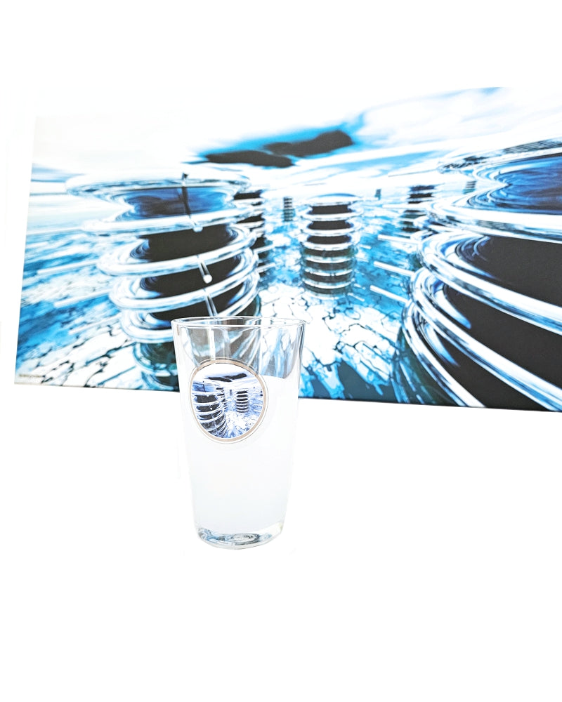 Bundle In The Freezer (ITF) Designglas + Wandbild