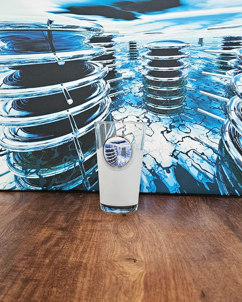 Bundle In The Freezer (ITF) Designglas + Wandbild