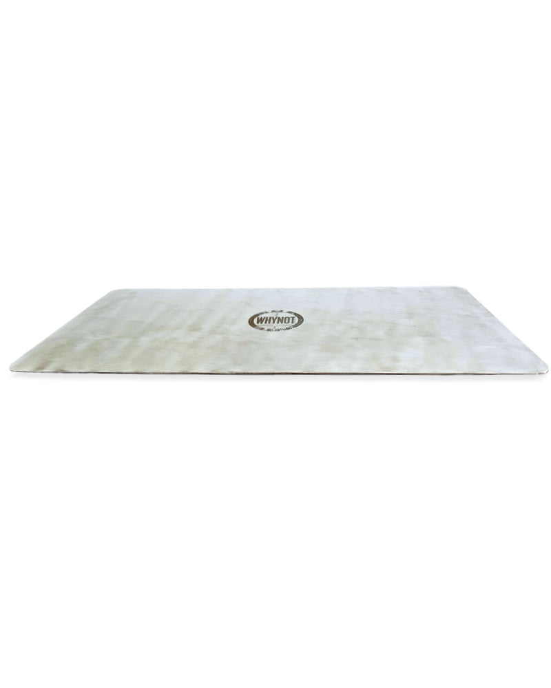 Jumbo Untersetzer Stahlplatte matt-shiny
