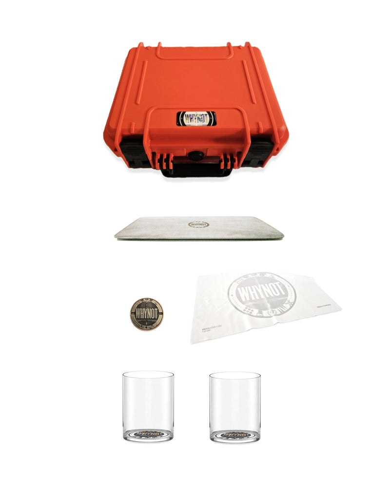 Bundle GMTJ Gläser Set in Kofferbox Orange