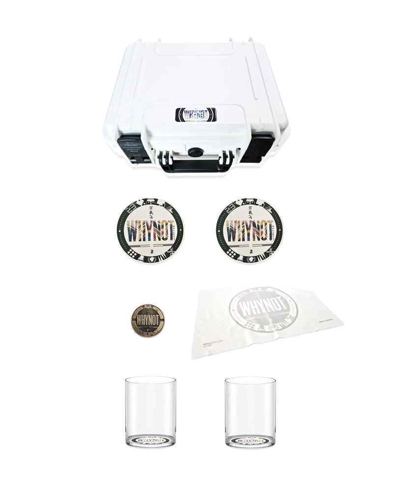 Bundle GMTJ Gläser Set in Kofferbox White