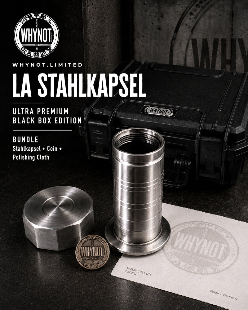 LA Stahlkapsel Ultra Premium Black Box Edition