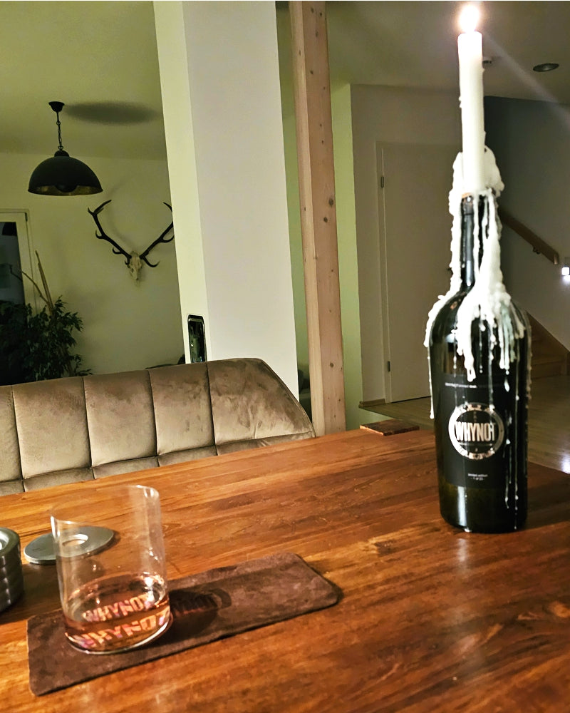 Bundle MAGNUMMAN GMTJ Gläser Hagnauer Magnum Flasche Holzkiste