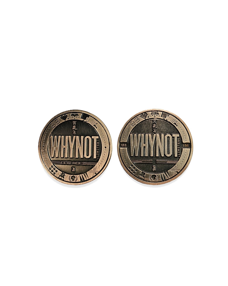 WHYNOT Coin Decision Maker Series 1 Limited 150 mit Seriennummer 097