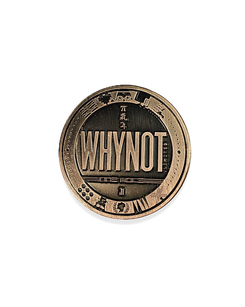 WHYNOT Coin Decision Maker Series 1 Limited 150 mit Seriennummer 69